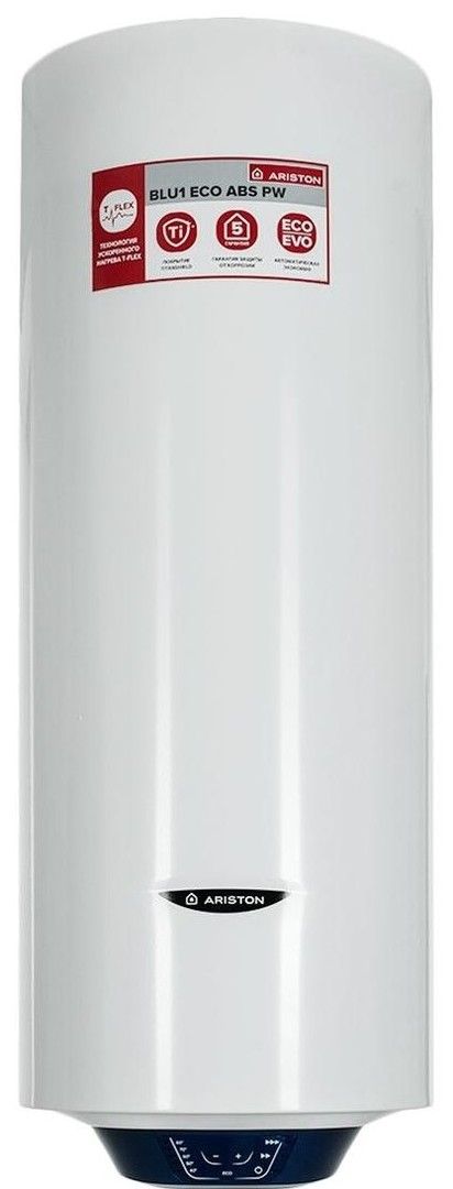 Электрический накопительный водонагреватель Ariston BLU1 ECO ABS PW 65 V SLIM