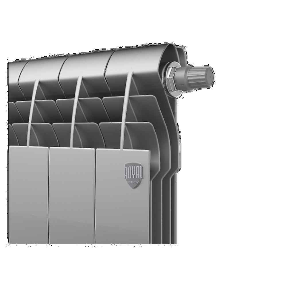 Радиатор Royal Thermo BiLiner 500 /Silver Satin VDR - 10 секц.