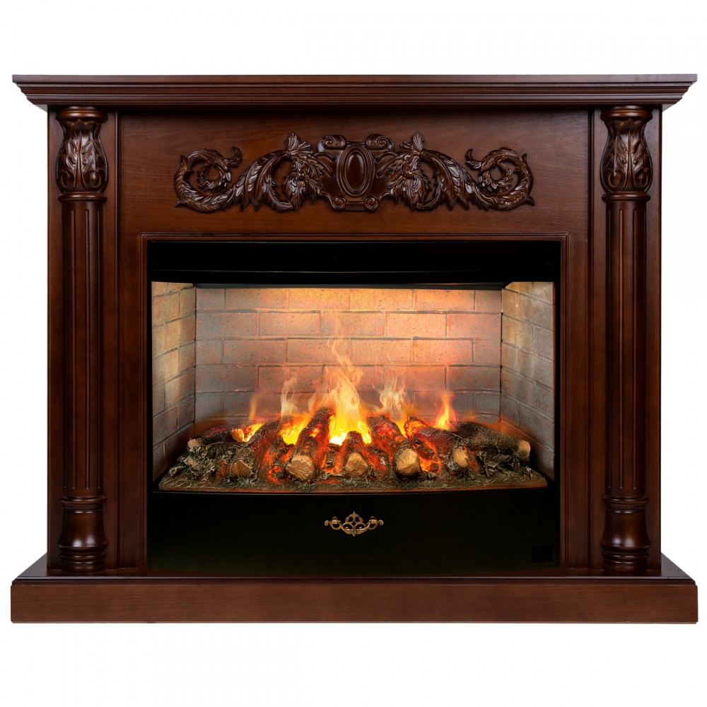 Электрокамин RealFlame  Salford 33 AO-255 с очагом 3D Firestar 33