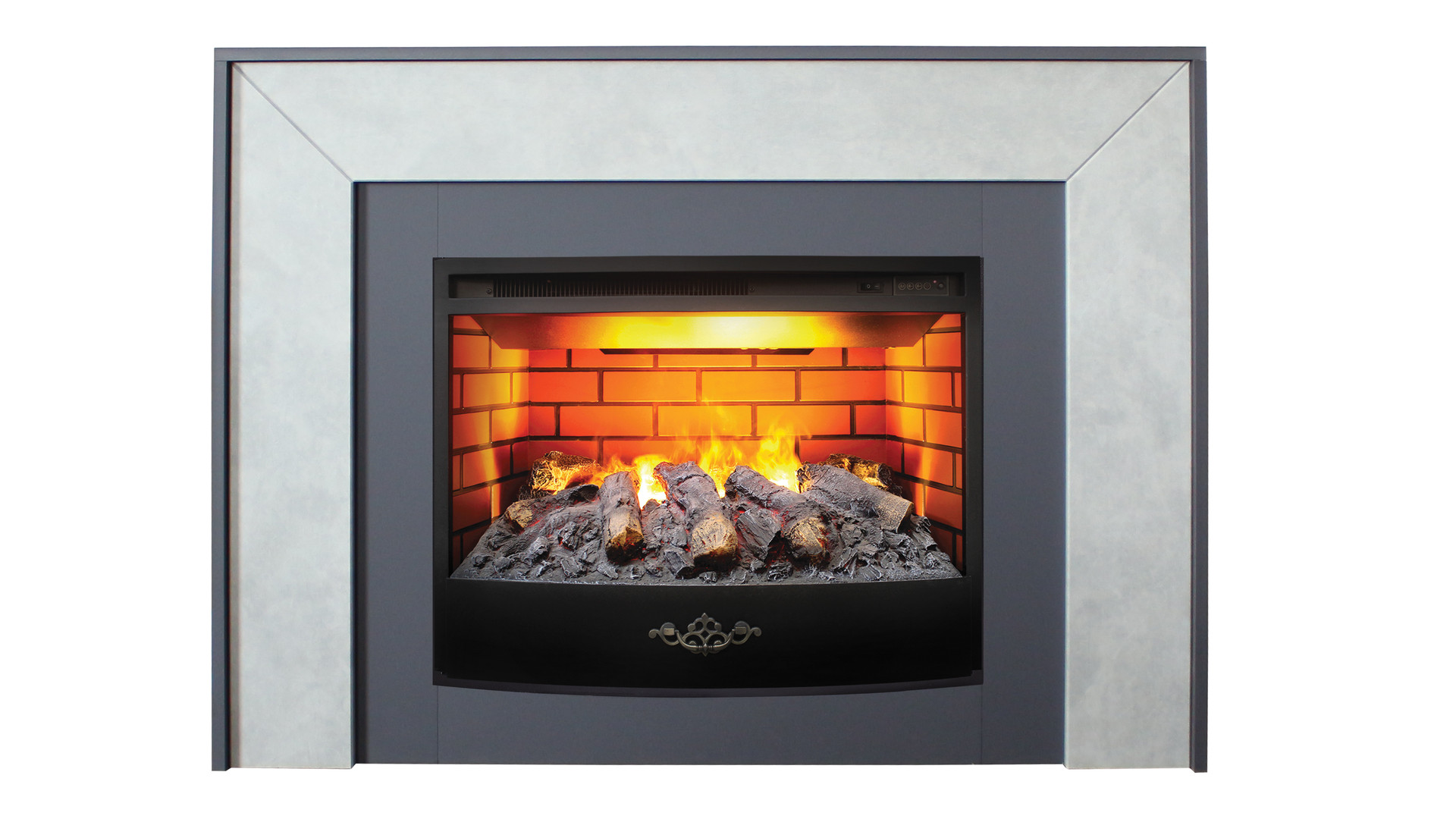 Электрокамин RealFlame  Jersey GR 25,5 WT с очагом FireStar 25,5 3D  F718