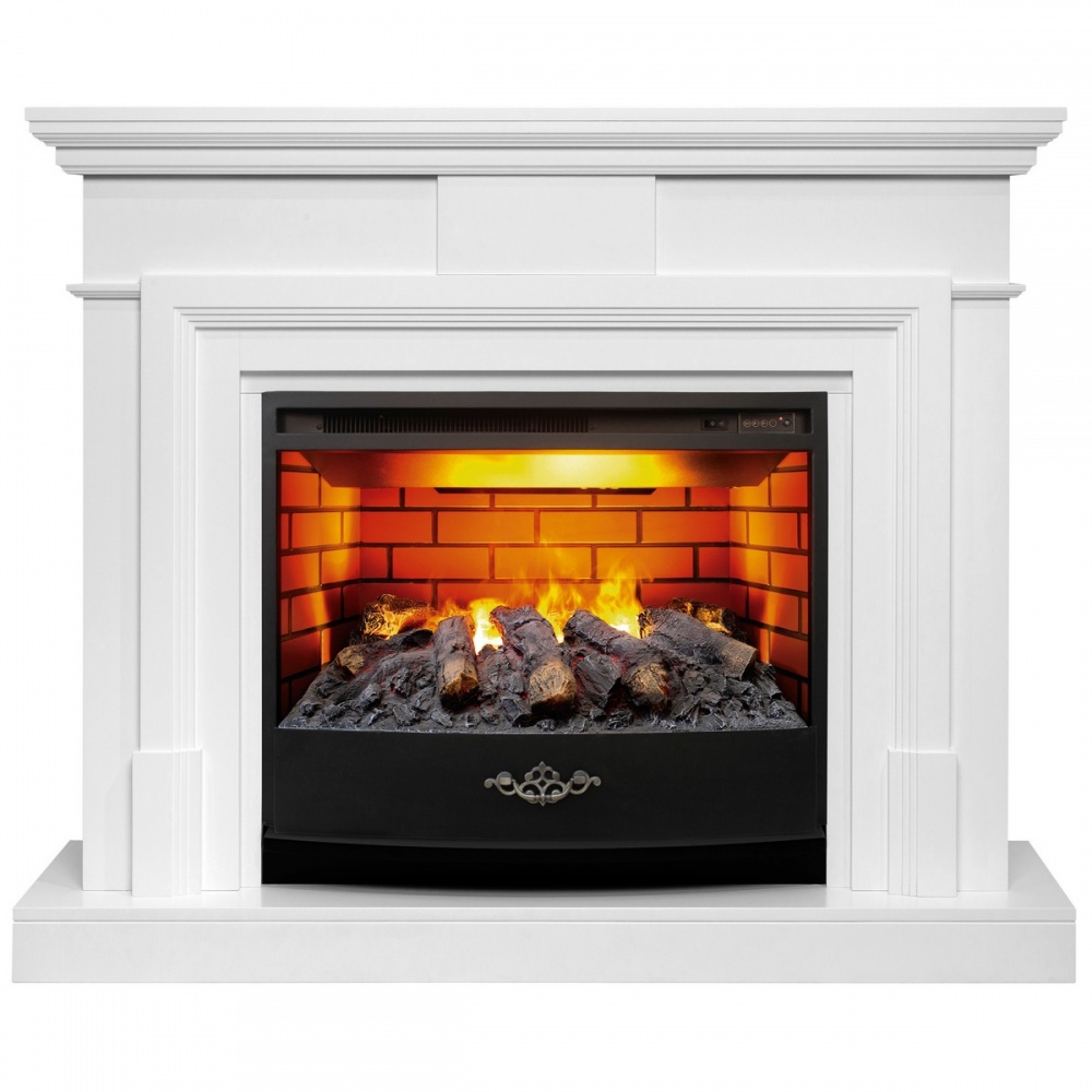 Электрокамин RealFlame Marco 25,5/26 WT с очагом 3D Firestar 25,5