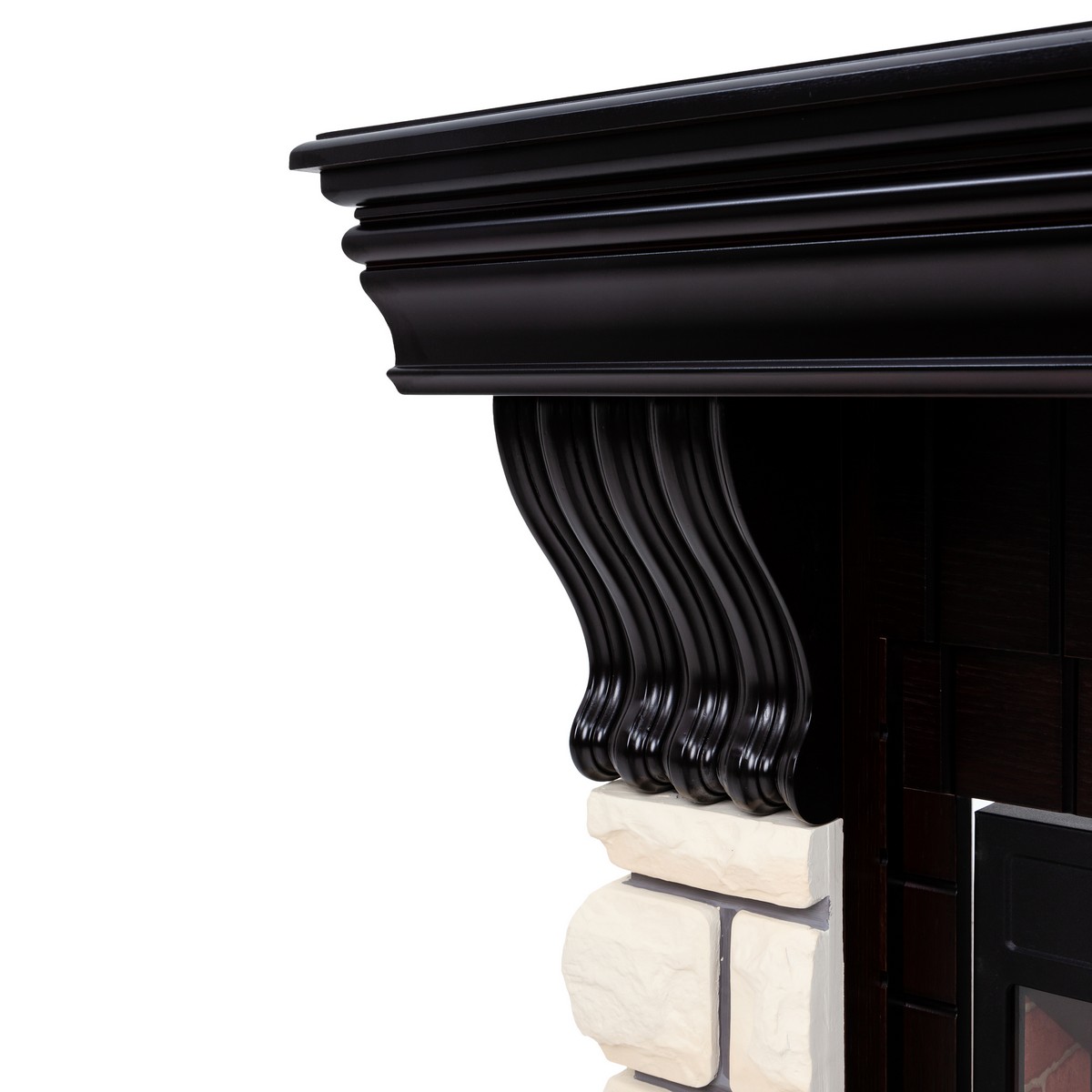 Электрокамин RealFlame Kavkaz 24/25,5 AO с очагом Evrika 25,5