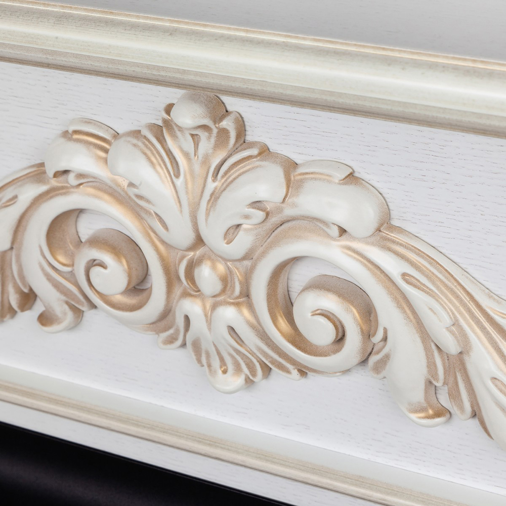 Электрокамин RealFlame  Anita Corner WT с очагом Majestic Lux Black RC