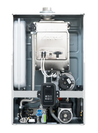Настенный газовый котел 32 кВт Kiturami World Alpha S 35