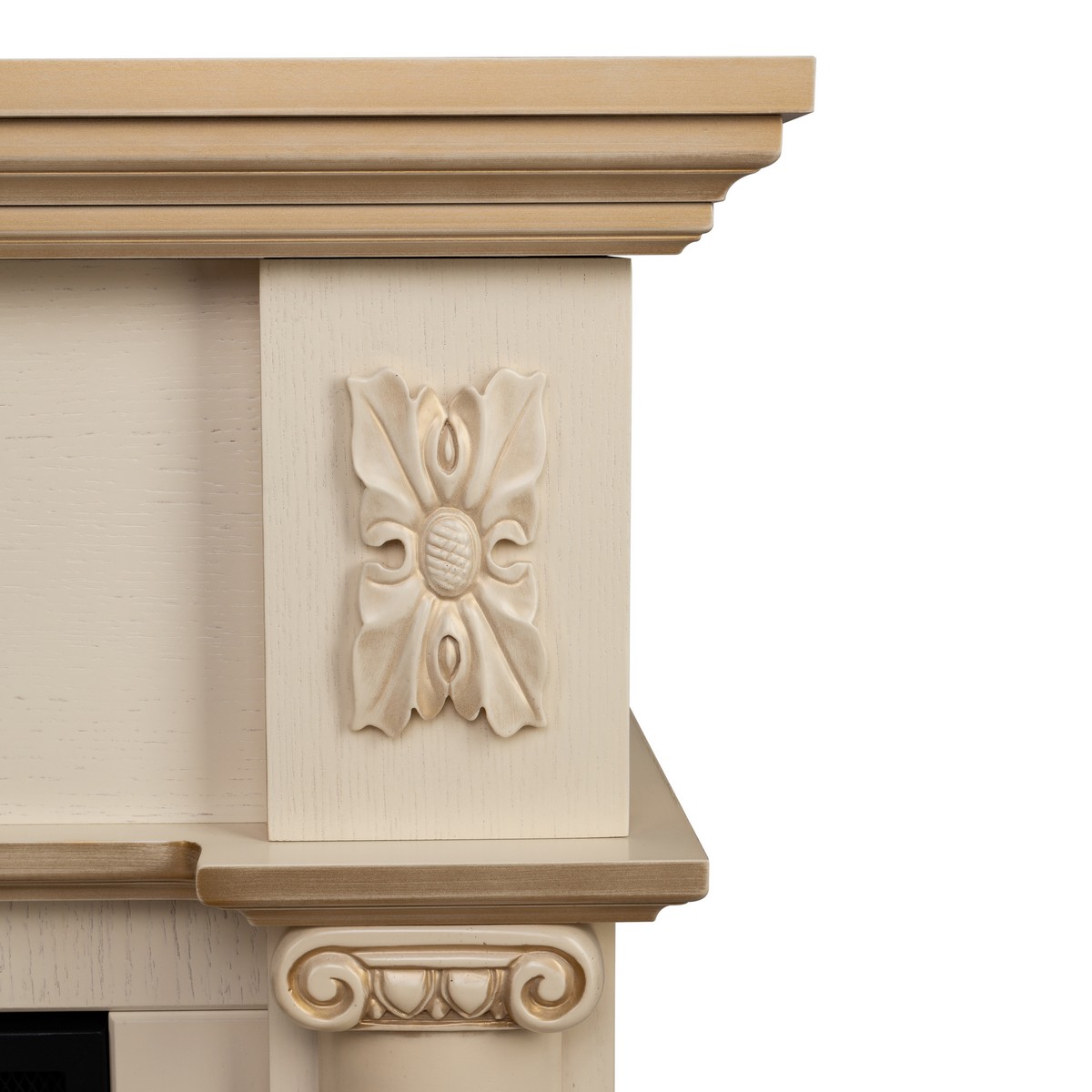 Электрокамин RealFlame  Silvia 26 WT-619G с очагом 3D Helios 26 SBG