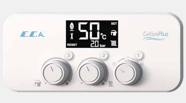Настенный газовый котел ECA GELIOS PLUS 37 HM NG