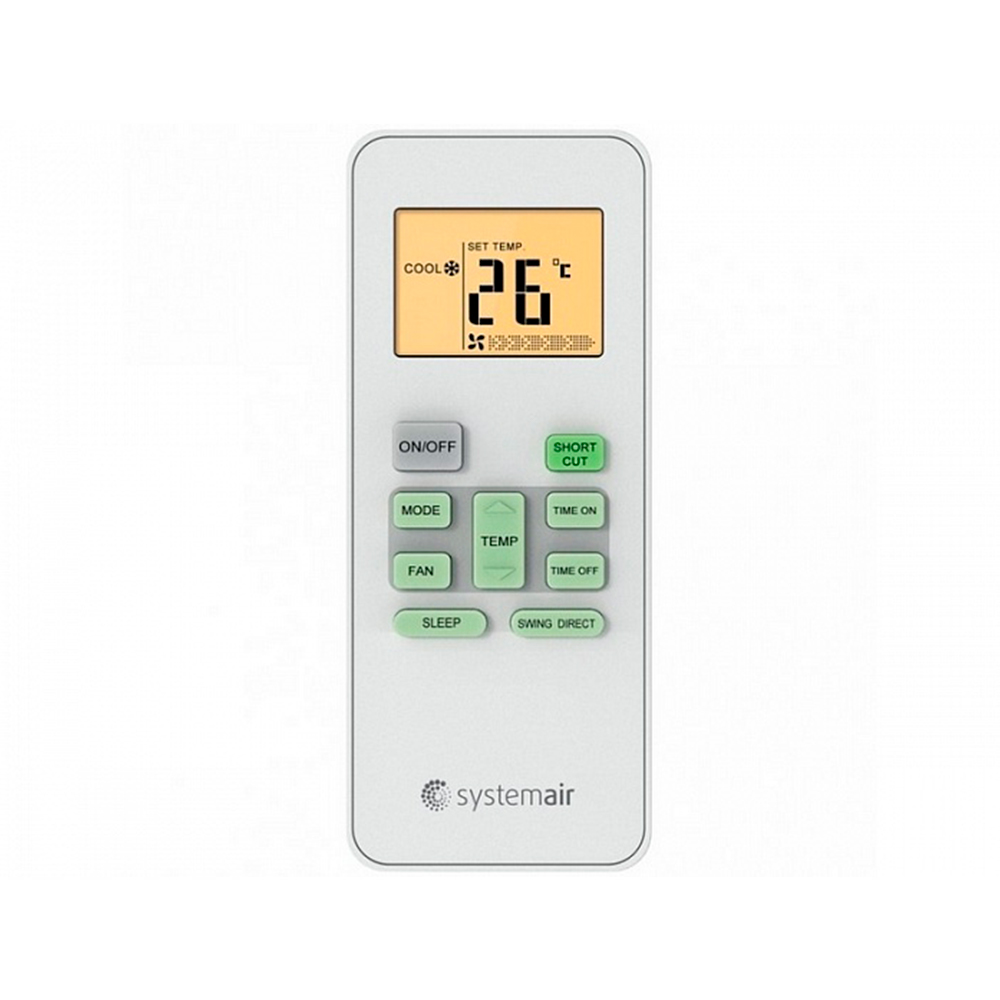 Сплит-система настенная Systemair Sysplit Wall Smart 07 V4 HP Q on/off