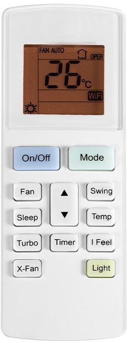 Настенная сплит система Kalashnikov Форпост KVAC-07IN-FP1/KVAC-07OD-FP1-WS30 on/off