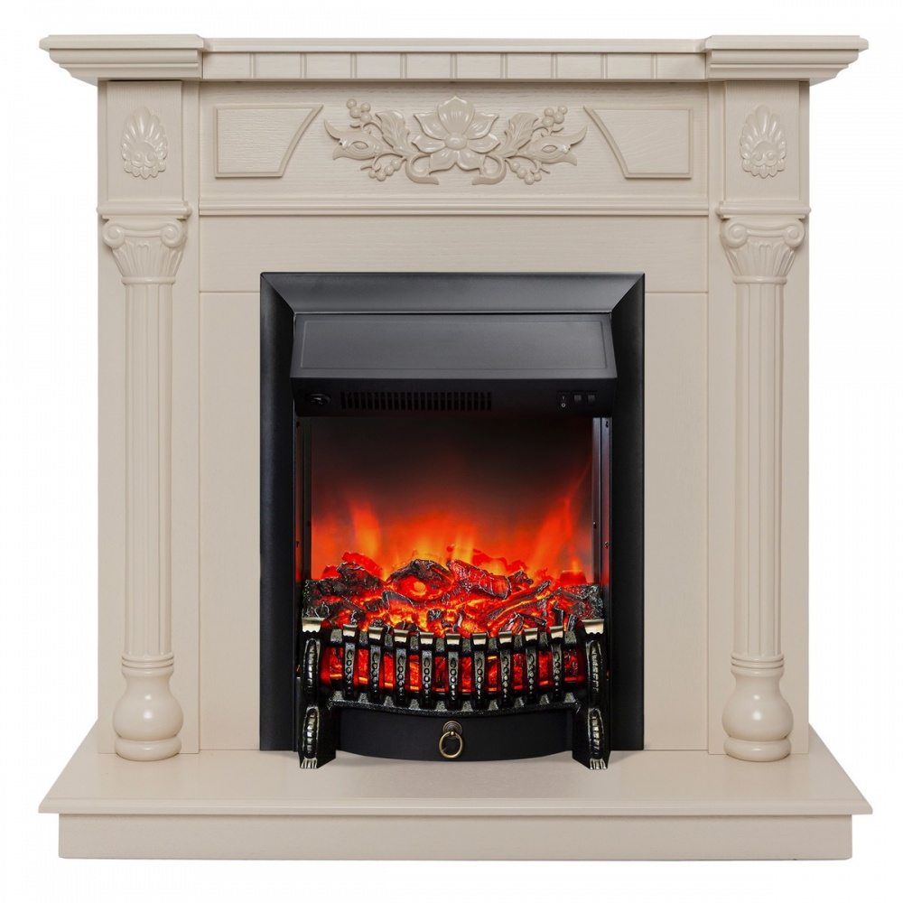 Электрокамин RealFlame  Dacota WT с очагом Fobos Lux Black