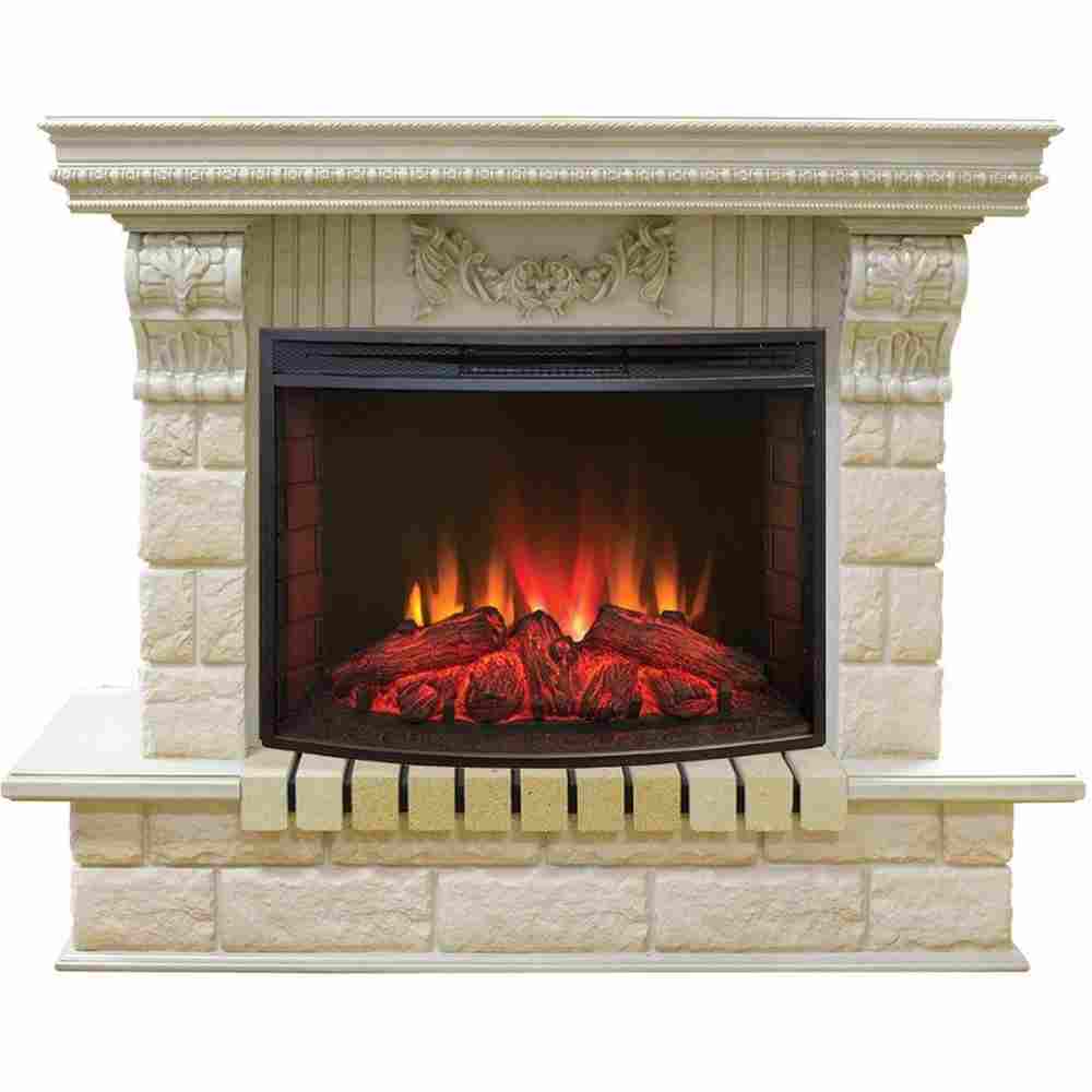 Электрокамин RealFlame Gracia 25'5  WT с Evrika 25,5