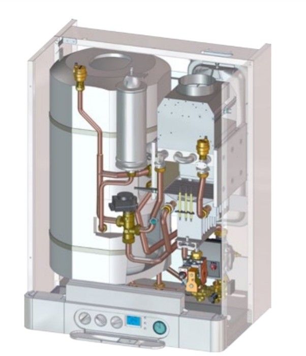 Настенный котел для отопления со встроенным бойлером Thermona THERM 20 LXZE .А5