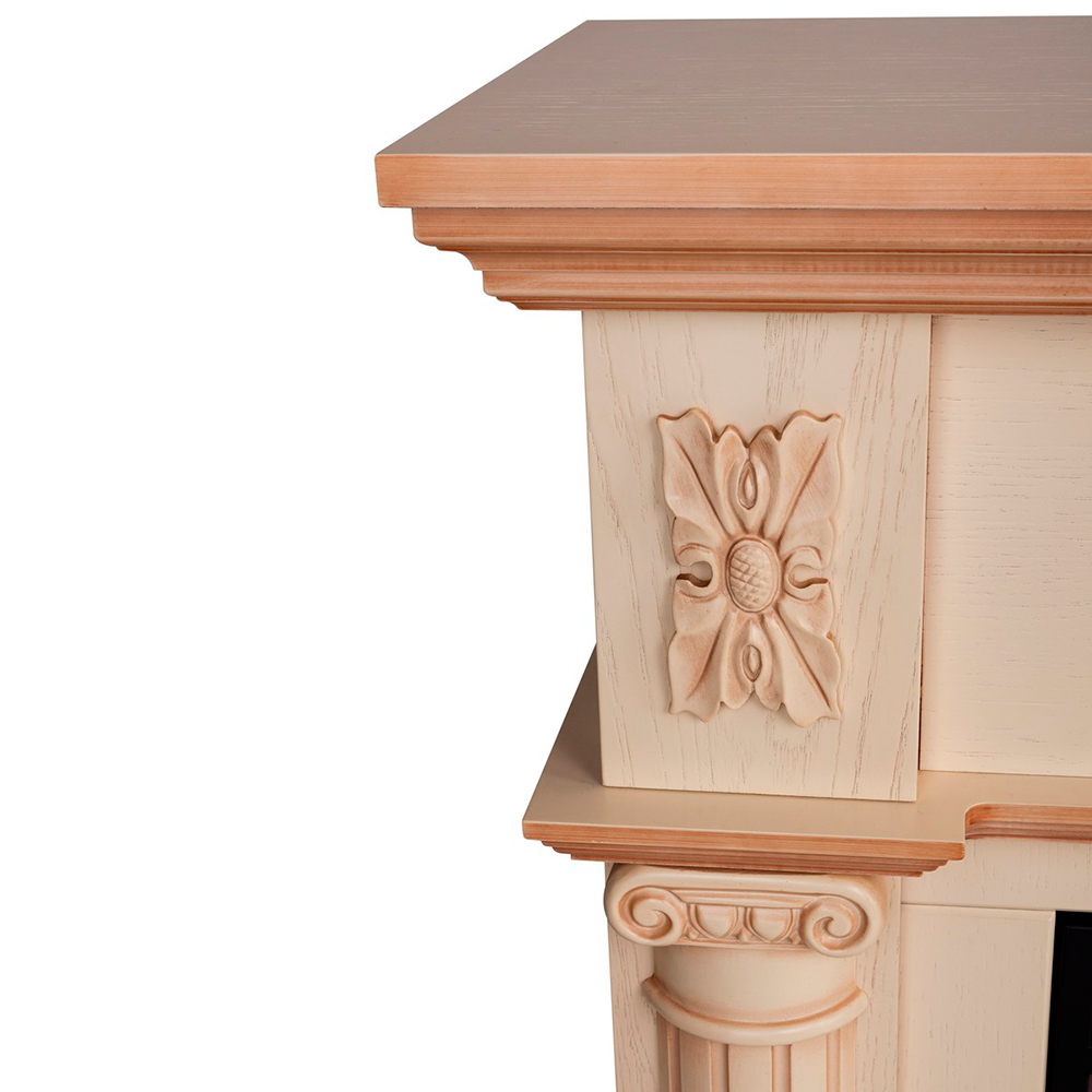 Электрокамин RealFlame  Silvia 26 WT-619B с очагом 3D Novara