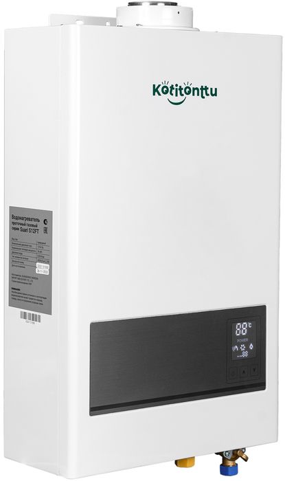 Газовый проточный водонагреватель Kotitonttu SUARI S12 FT