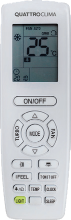 Настенная сплит-система QUATTROCLIMA QV-LA24WAE/QN-LA24WAE Lanterna Inverter