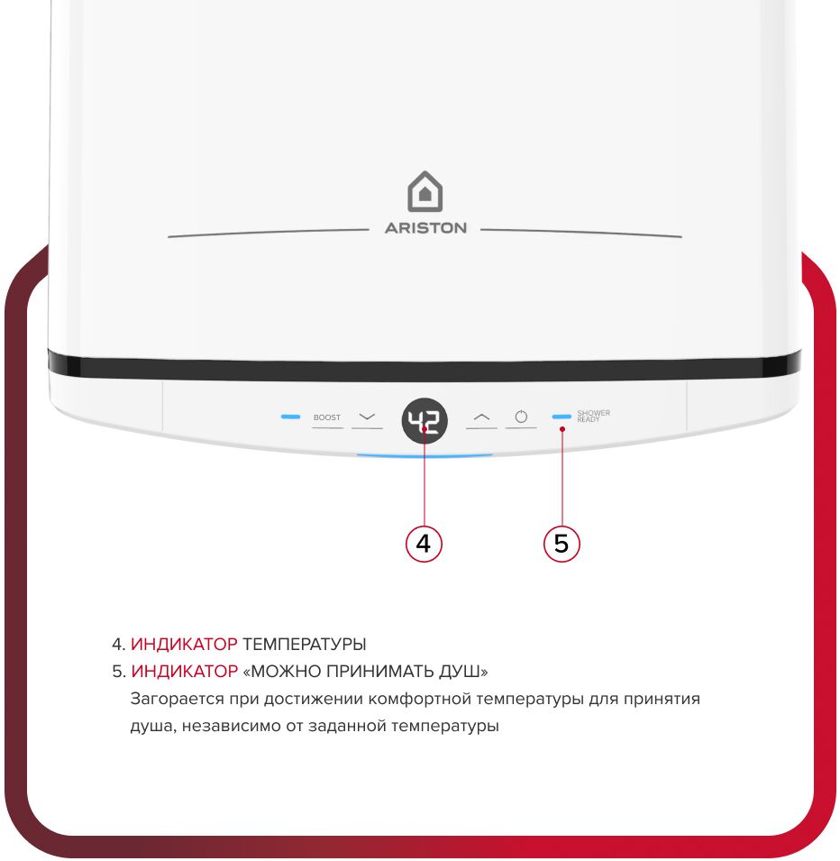 Электрический накопительный водонагреватель Ariston VELIS TECH ABSE DRY 50