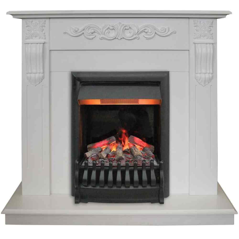 Электрокамин RealFlame Dominica  WT с Oregan 3D