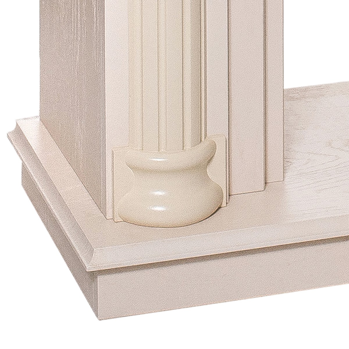 Электрокамин RealFlame  Attica WT с очагом 3D Cassette 630 Black Panel