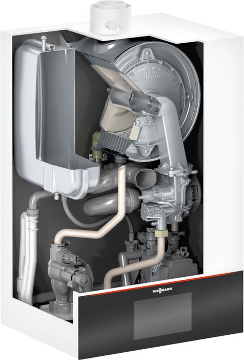 Настенный газовый котел 32 кВт Viessmann Vitodens 200-W 32 кВт двухконтурный (Z019344)