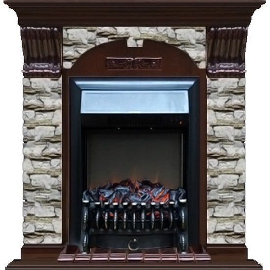 Каминокомплект Glenrich Арочный Алтай (Fobos)