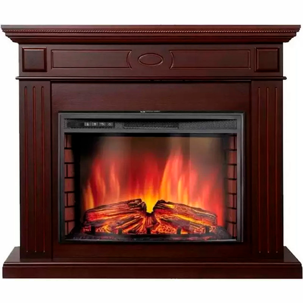 Каминокомплект Electrolux Bianco 26 Sphere с очагом EFP/P-2620RLS шпон красное дерево