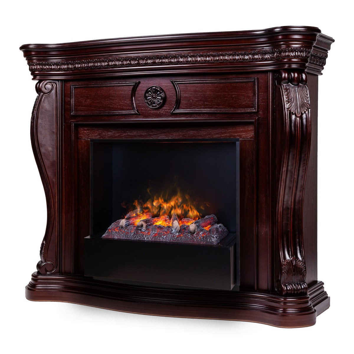 Электрокамин RealFlame  Barcelona 33 AO с очагом 3D Cassette 630