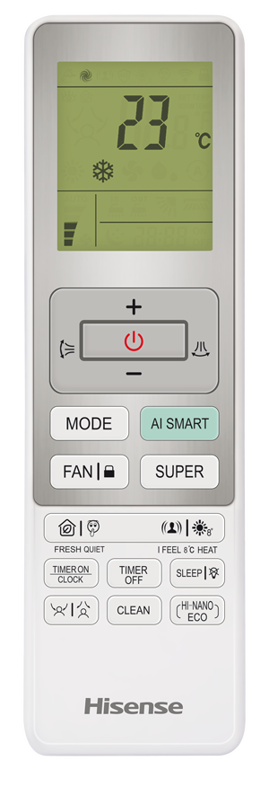 Настенная сплит-система Hisense AS-10UW4RXVQH01A(B) VISION PRO 2.0 CARBON SUPERIOR DC Inverter On/Off