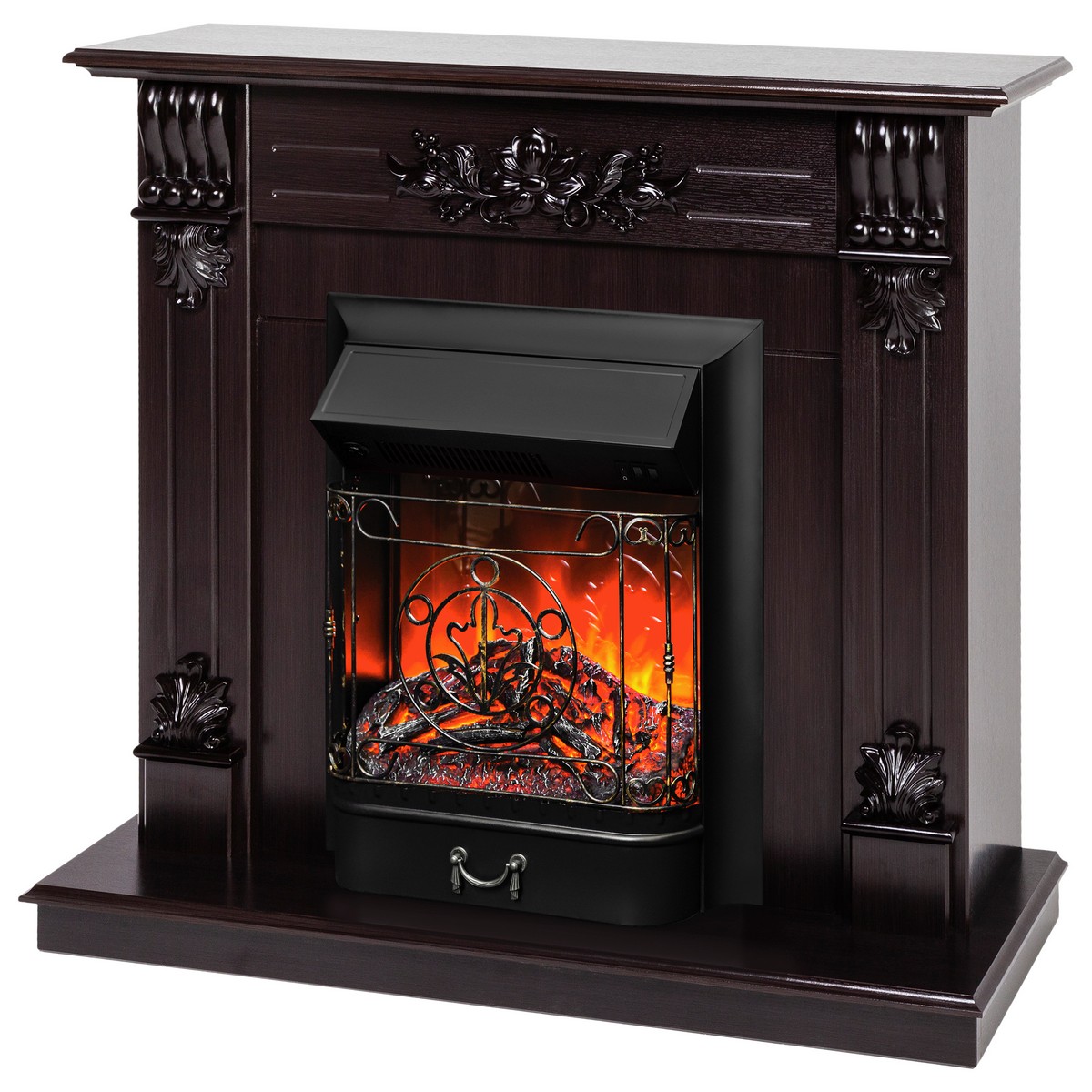 Электрокамин RealFlame  Ottawa DN с очагом Majestic Lux Black