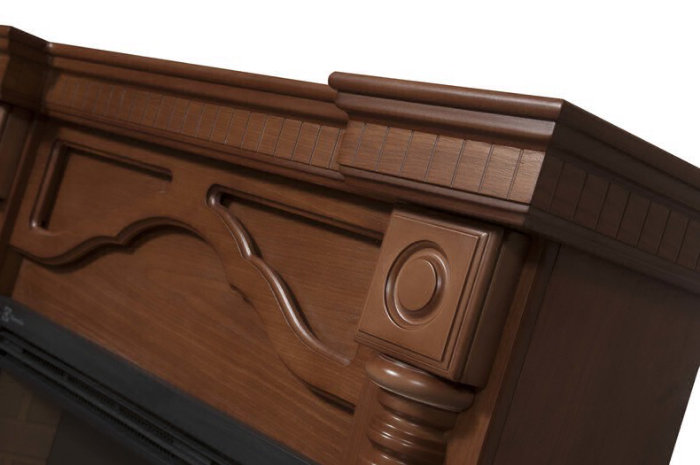 Каминокомплект Electrolux Rome 26/30 с очагом EFP/P-2620RLS шпон дуб