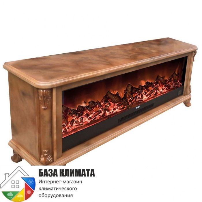 Каминокомплект Glenrich Версаль Premier S 130 с царгой мрамор россо