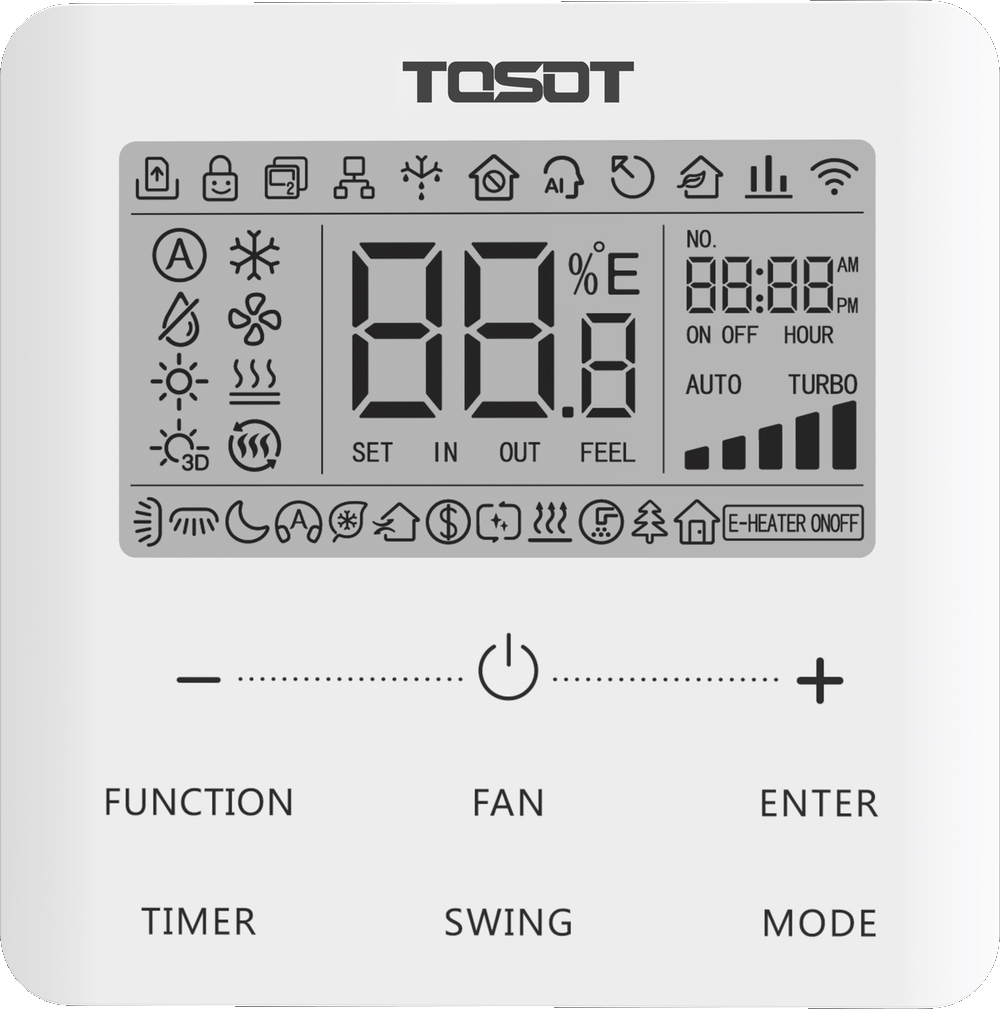 Кассетная сплит-система TOSOT T60H-ILCA/I/TF06P-LC/T60H-ILUA/O Inverter