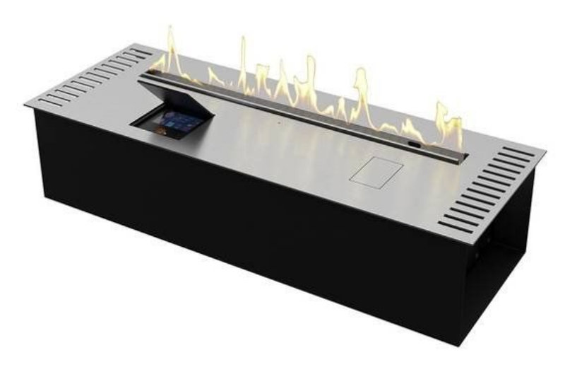 Биокамин автоматический Zefire 800 серебристый