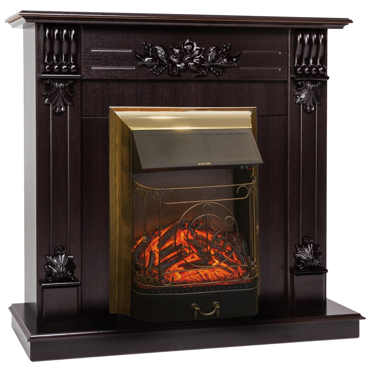 Электрокамин RealFlame  Ottawa DN с очагом Majestic Lux Brass