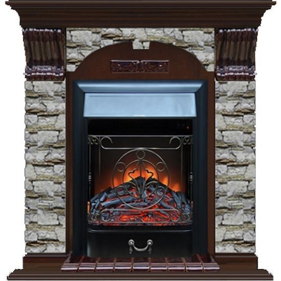 Каминокомплект Glenrich Арочный Алтай (Magestic)