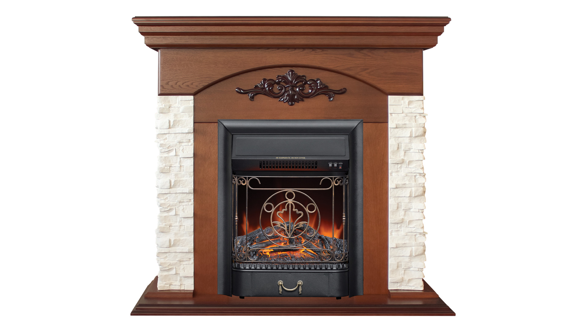 Электрокамин RealFlame  Neapolis NT с очагом Majestic Lux BL S