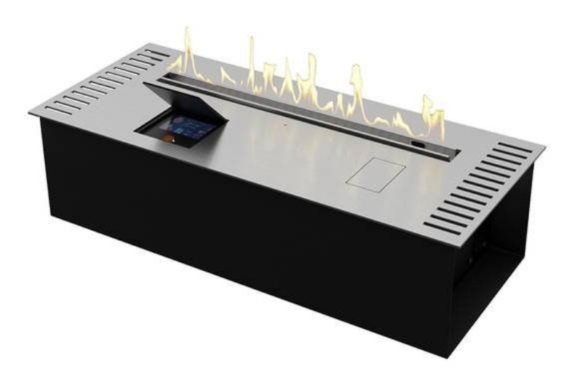 Биокамин автоматический Zefire 700 серебристый