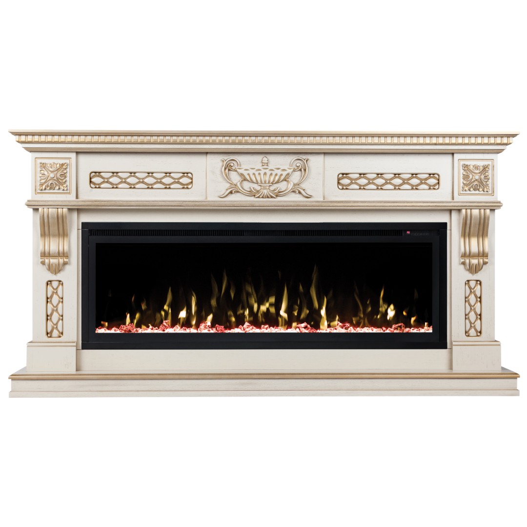 Электрокамин RealFlame  Corsica 50 WT с очагом Saphir 50