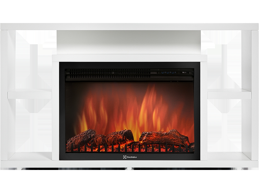 Каминокомплект Electrolux Multimedia 30 с очагом EFP/P-3020LS белый