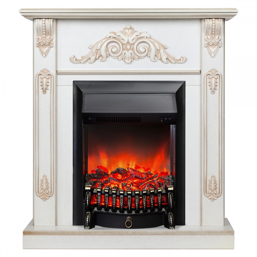 Электрокамин RealFlame  Anita WT с очагом Fobos Lux Black