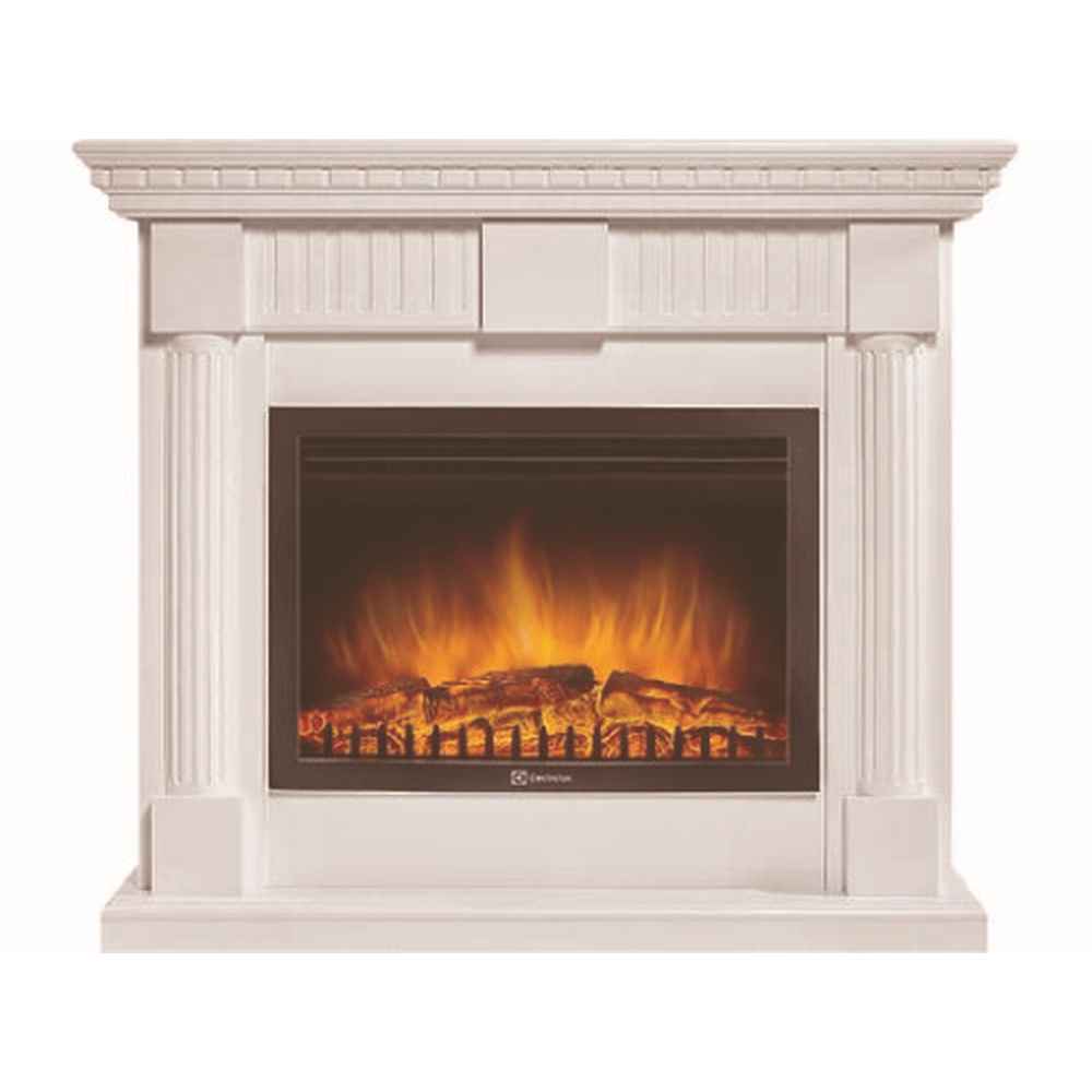 Каминокомплект Electrolux Colonna 25 с очагом EFP/P-2520LS белый