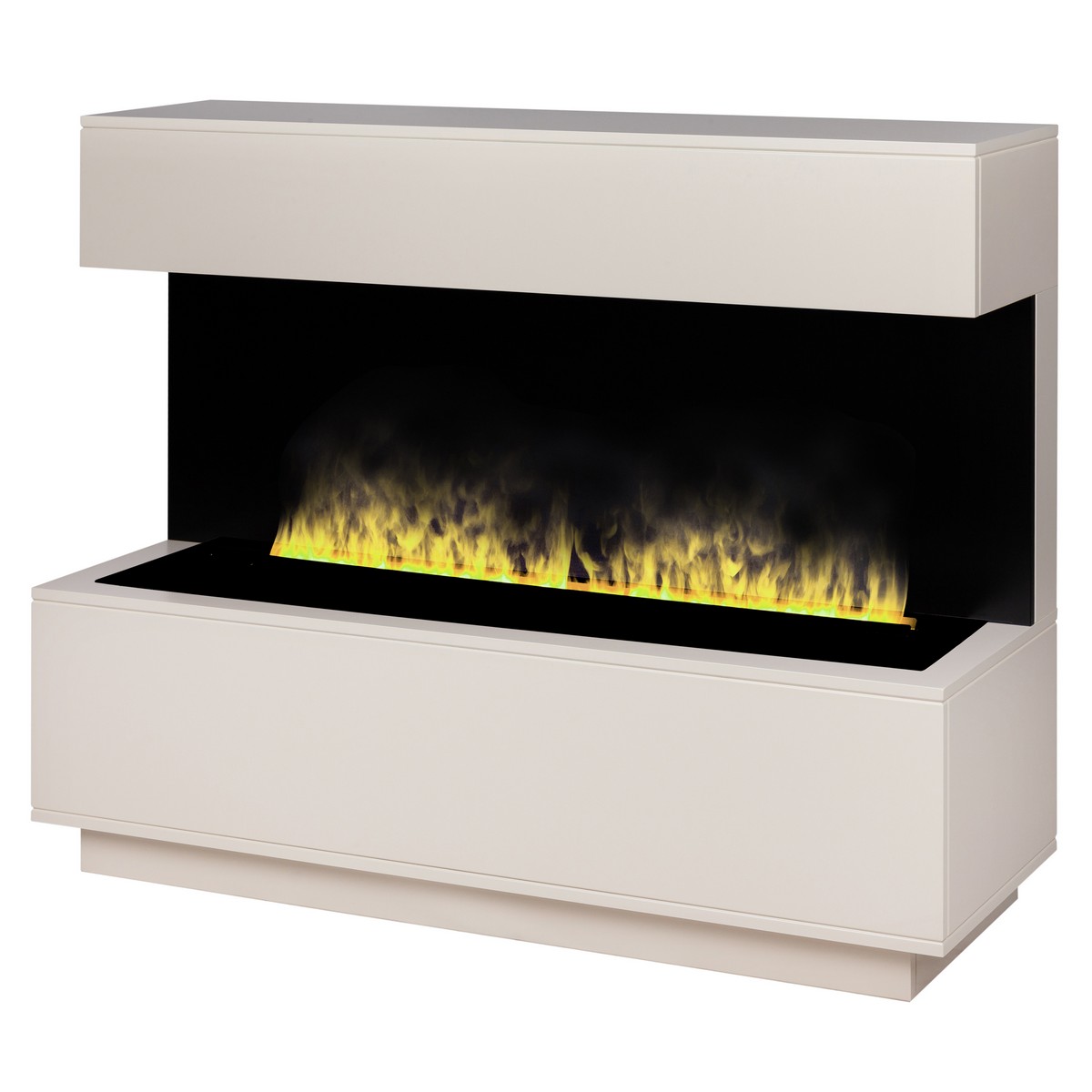 Электрокамин RealFlame Modern CST1000 WT-P614 с очагом 3D Cassette 1000 LED RGB