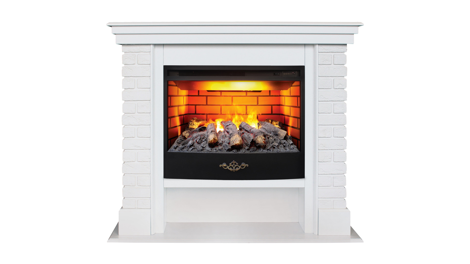 Электрокамин RealFlame  BRIXTON 25'5 WT с очагом FireStar 25,5 3D