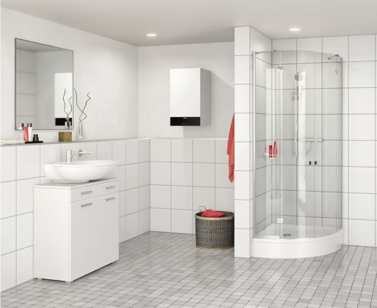 Настенный газовый котел Viessmann Vitodens 100-W 25 кВт одноконтурный (B1HF)