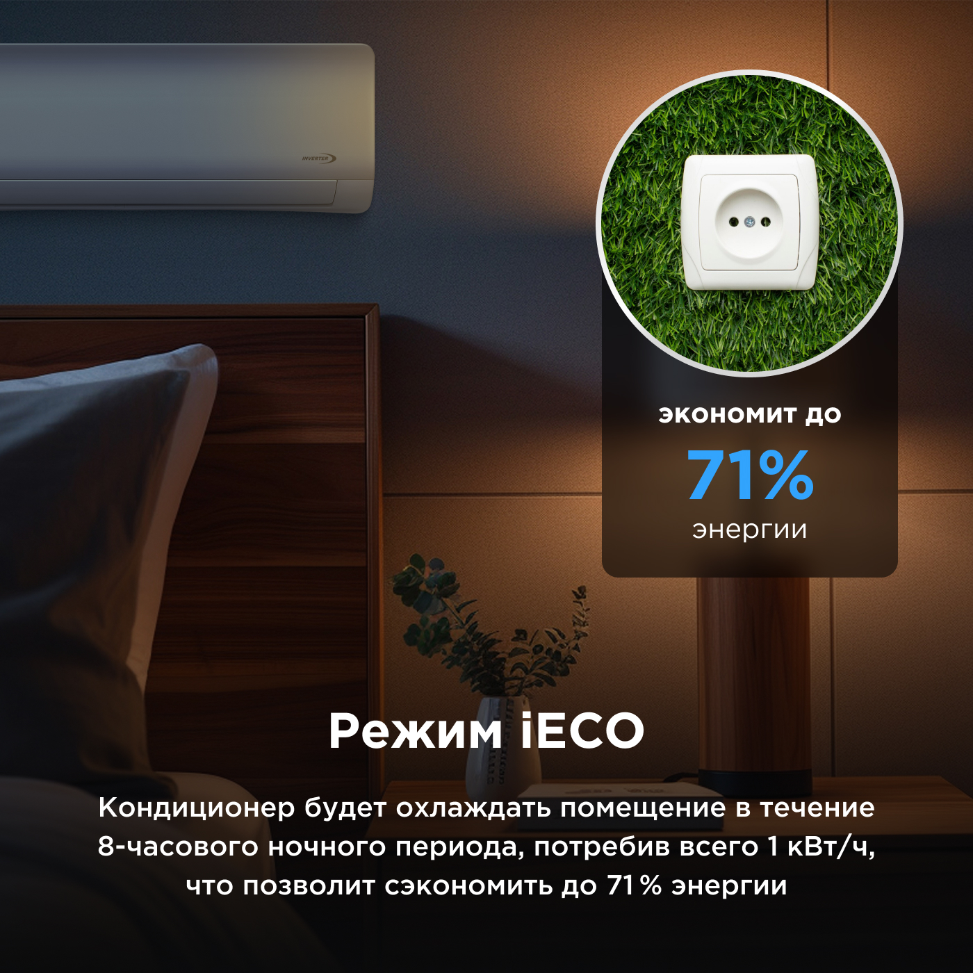 Сплит-система настенная Midea Paramount inverter MSAG1-18N8D0-I/MSAG1-18N8D0-O 50 м² Белый