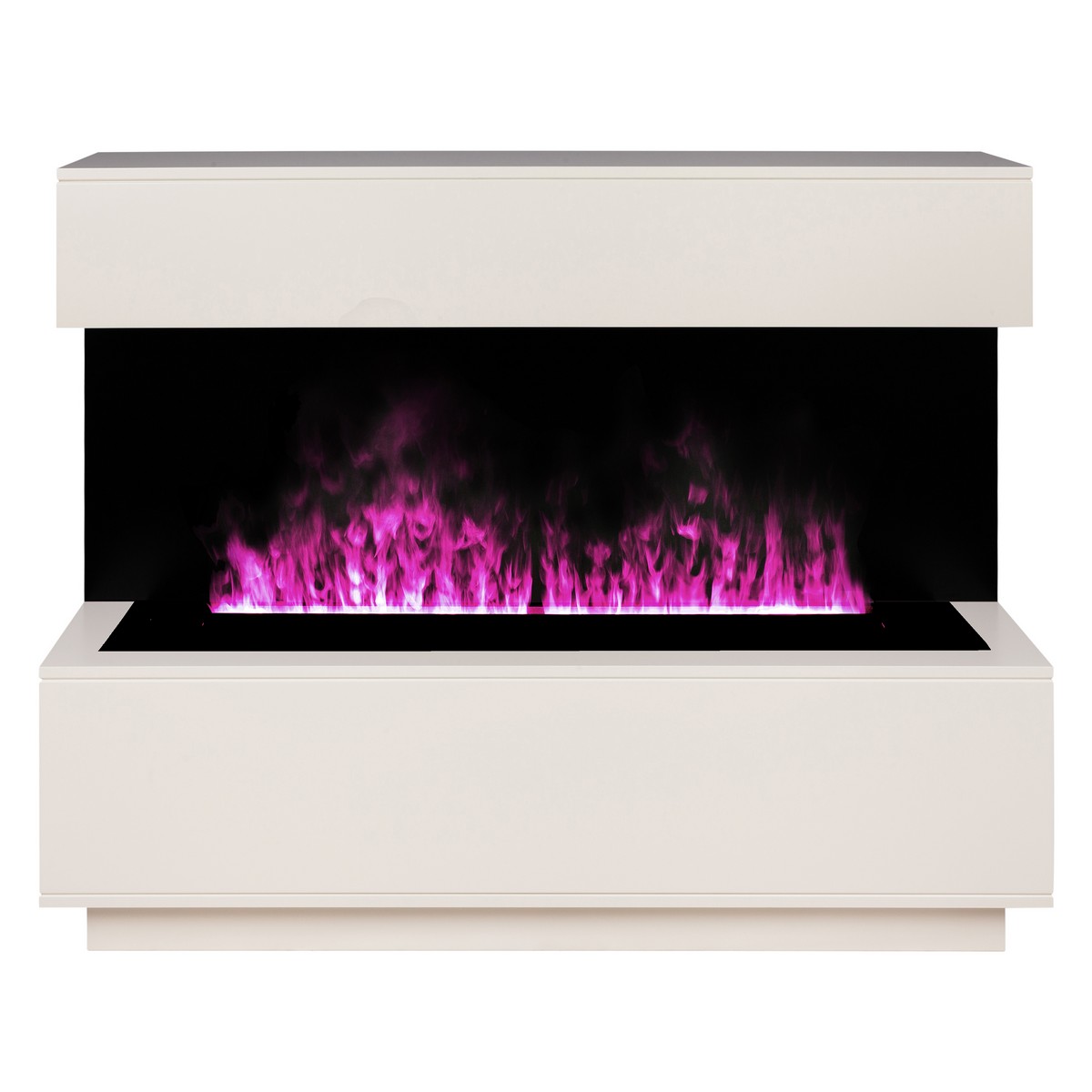 Электрокамин RealFlame Modern CST1000 WT-P614 с очагом 3D Cassette 1000 LED RGB