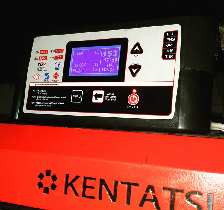 Твердотопливный котел Kentatsu PRK-1000 VLK PRK