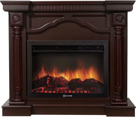 Каминокомплект Electrolux Rome 30 с очагом EFP/P-3020LS темный дуб