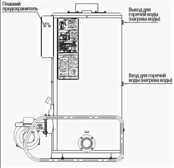 Дизельный котел 200 кВт Navien 1535RPD