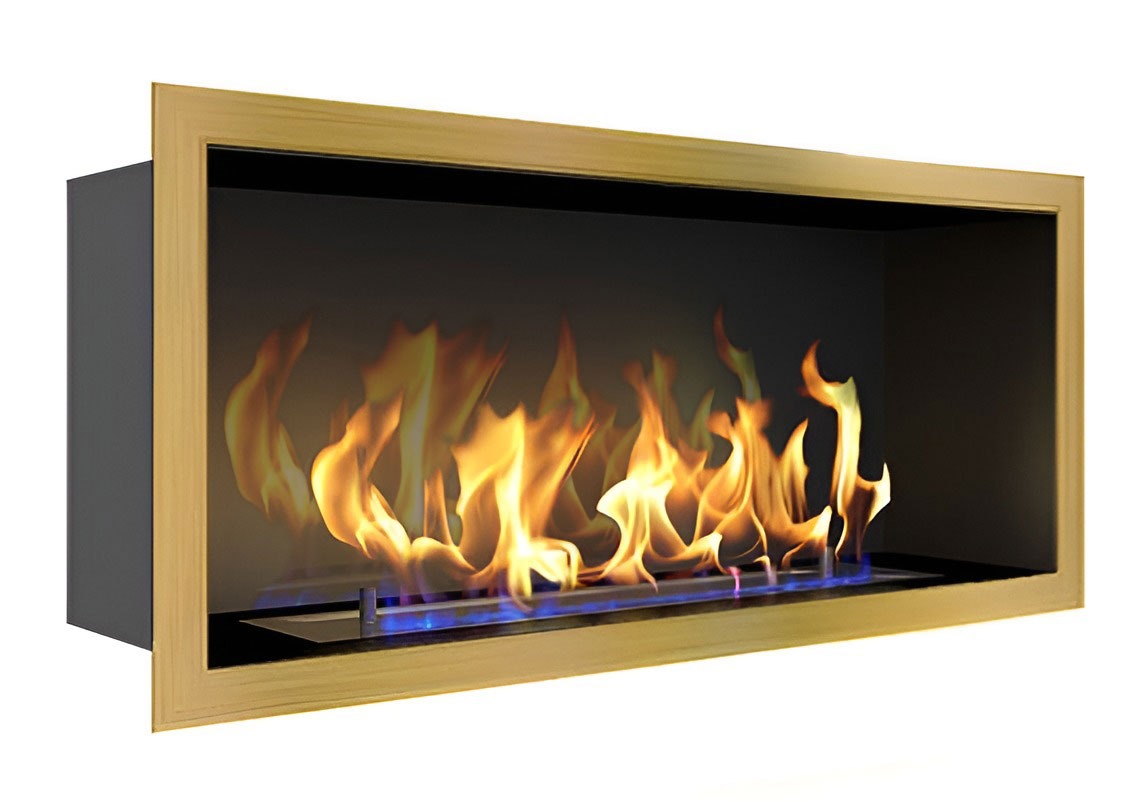 Биокамин Zefire Flagman 700 латунный со стемалитом