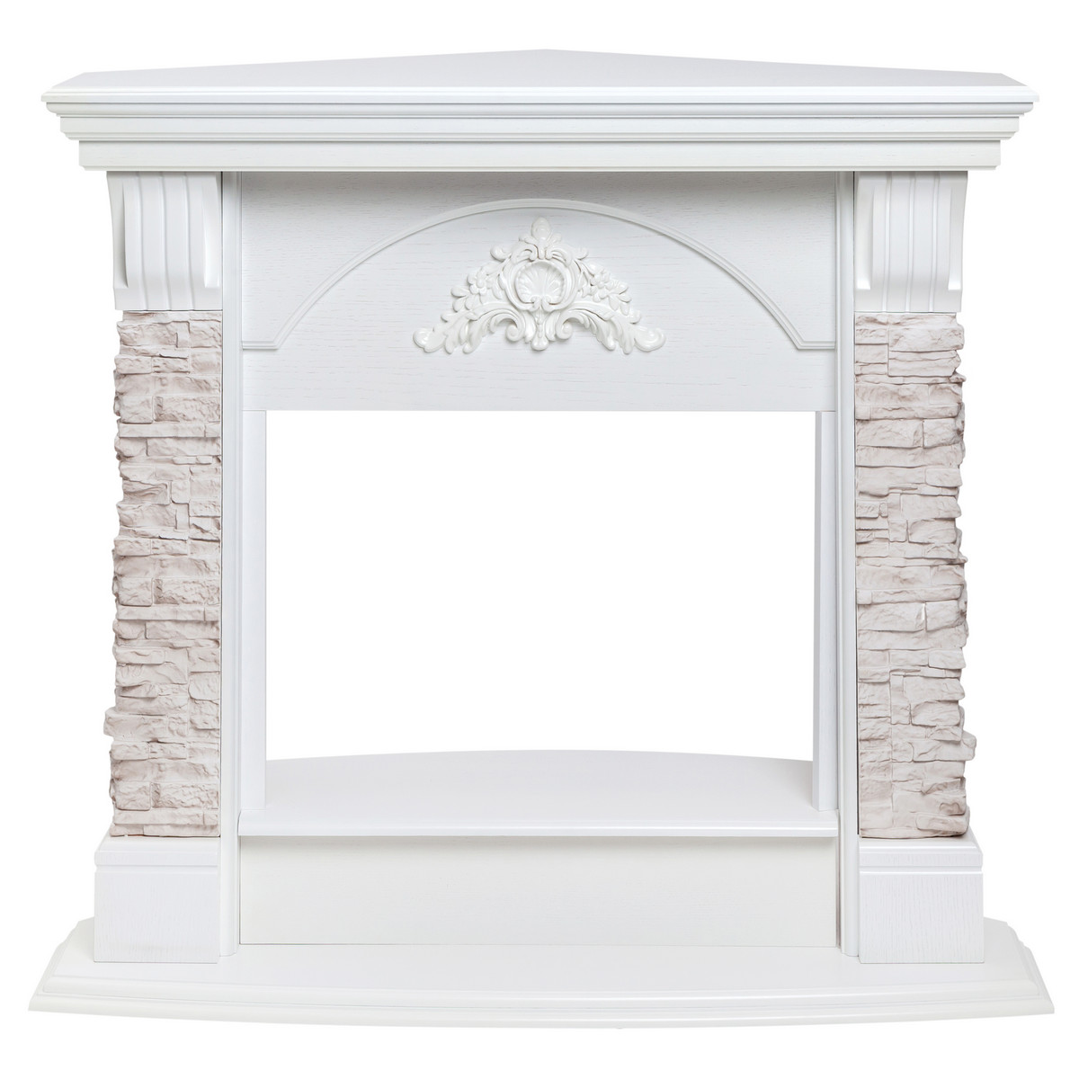 Портал RealFlame Athena  GR STD WT Corner