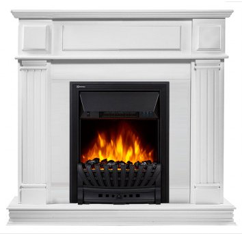 Каминокомплект Electrolux Piazza Classic с очагом Classic EFP/P-1020LS белый